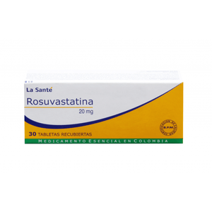 Rosuvastatina La Sante 20Mg X Un