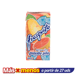 Jugo Fresquito De Guayaba Pina 200ml