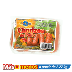 Chorizos de Pollo Del Dia Por Media Libra