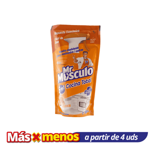 Removedor de Grasa Mr. Músculo Naranja  Refill 500 ml