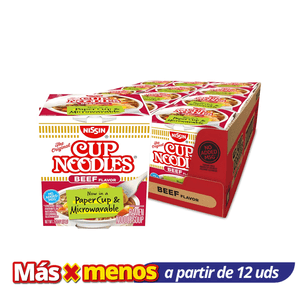 Sopa  Nissin Cup Noodle Carne  225Oz