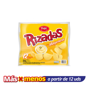 Paquete De Rizadas Yupi Mayonesa 12 UN