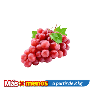 Uvas Rojas Con Semilla Por Media Libra