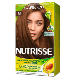 Nutrisse Tono 53 Nuez Castaño Claro Dorado Garnier Caja X 1 UNI