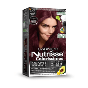 Nutrisse Colorisimo Tono 260 Negro Rubi Garnier Caja X 1 UNI