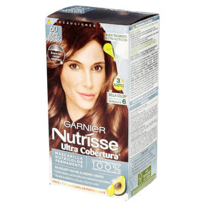 Nutrisse Ultra Cobertura Tono 6.0 Rop 112Ml Garnier Caja X 1 UNI