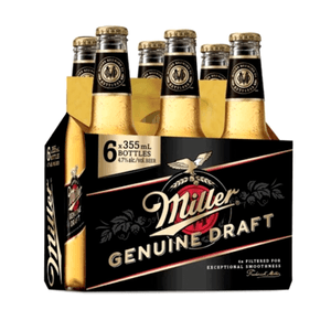 Cerveza Miller Draft Botella De 12 Oz