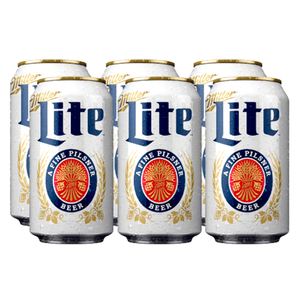 Cerveza Miller Lite Lata De 10 Oz