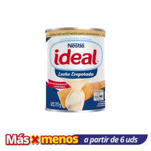 IDEAL Leche Evaporada Entera Lata 315g