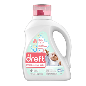 Jabon Liquido Active Baby Stage 2 Dreft Frasco 2.95 LT