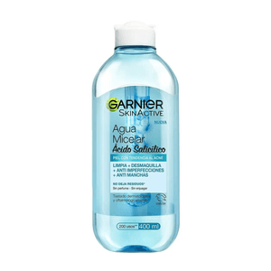 Agua Micelar Acido Salicilico Garnier Frasco 400 ML