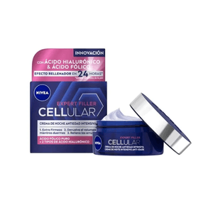 Celular Antiedad Expert Filler Crema Noche Nivea Pote 50 ML