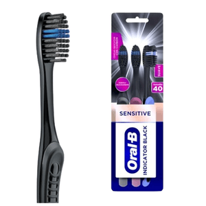 Cepillo 3Pack Indicator Charcoal Oralb 1 UN