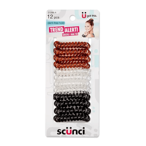 Spirales Ponytailer Scunci 21599-A 12 PCS