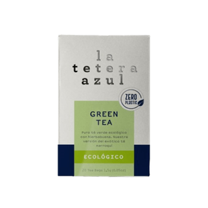 Infusion De Te Verde Organico La Tetera Azul Caja 20 UN