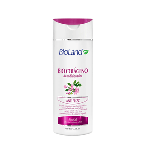 Biocolageno Acondicionador Anti Frizz Bioland Frasco 400 ML