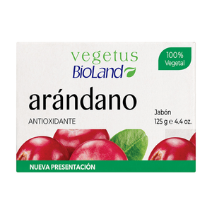 Vegetus Jabon Arandanos Bioland 125 G