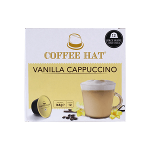 Vainilla Cappuccino 168G Coffehat Caja 12 UN