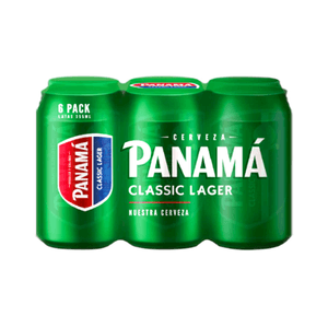 Cerveza Panamá Lager Clásica Lata 6 Pack 355 ml