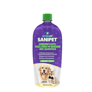 Sanipet Desinfectante Para Pisos Con Mascota Lavanda Dixie 1000 ML