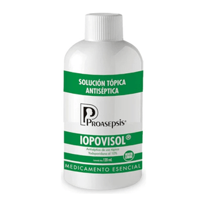 IOPOVISOL 10% YODOPOVIDONA SOLUCION TOPICA