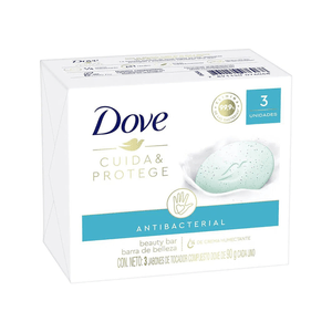 Dove Jabón Cuida Protege 3 piezas