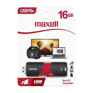 Flix Red 16Gb Usb MAXELL 1 UN