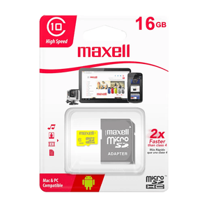 Micro Sdhc 16Gb Clase 10 MAXELL 1 UN