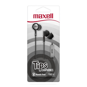 Audifonos Estero In-Tips In Ear Blk MAXELL | 348120