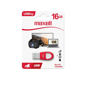 Usb Key 16Gb Red MAXELL | 348392