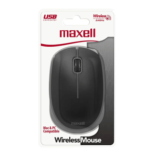 Mouse Inalambrico Black MAXELL | 347424