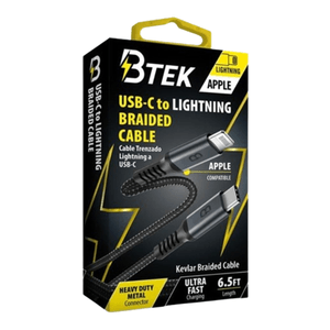 Btek Cable Usbc A Lightning Blk MAXELL | 745225