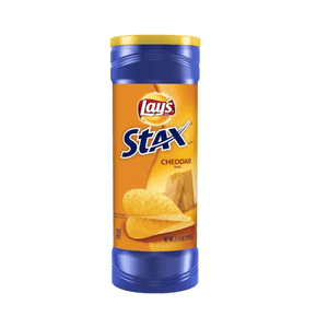 Caja de Papas Fritas Lays Stax Cheddar 4 OZ X 17 UN