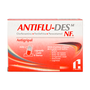 Antifludes NF Chinoin X 100 UN