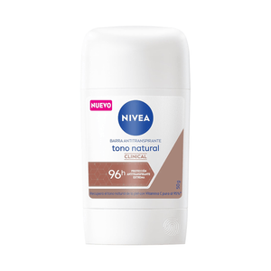 Barra Antitranspirante Nivea Tono Natural Clinical 50 G