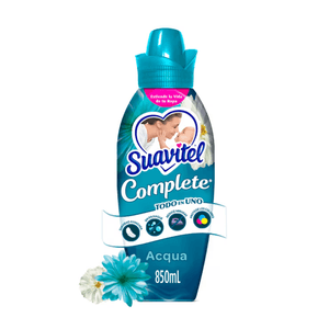 Suavizante Líquido Complete Suavitel Acqua 850 ML