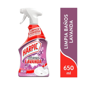 Desinfectante De Baños Harpic Lavanda 650 ML