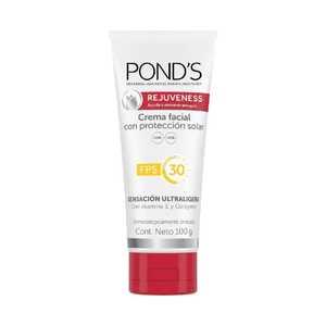 Crema Facial Con Protección Solar 30 Fps Ponds Rejuveness 100 G