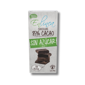 Barra De Chocolate Enlinea 85% Cacao 50 G