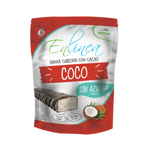 Barra Cubierta Con Cacao Enlinea Coco 170 G