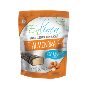 Barra Cubierta Con Cacao Enlinea Almendra 170 G