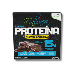 Barras De Proteína Enlinea Sabor Chocolate 200 G