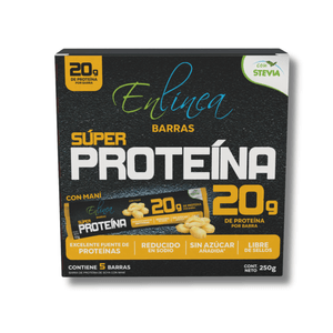 Barras De Proteína Enlinea Con Maní 250 G