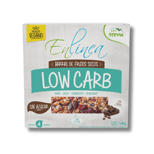 Barras De Frutos Secos Enlinea Con Cacao 140 G