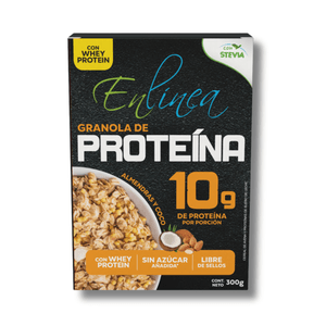 Granola De Proteína Enlinea Almendras & Coco 300 G