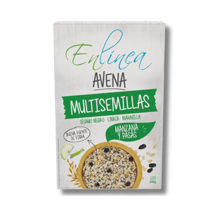 Avena Multisemillas Enlinea Manzana & Pasas 600 G