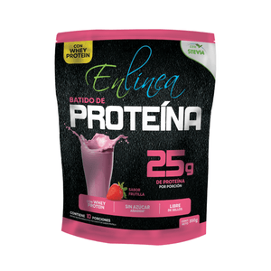 Batido De Proteína Enlinea Sabor Frutilla 350 G