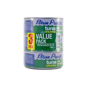 Tuna Con Vegetales Bluepacific 3 Pack 140 G