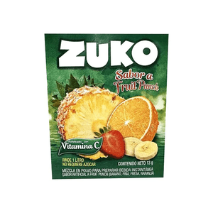 Bebida Instantánea Zuko Sabor A Fruit Punch 13 G