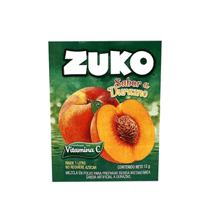 Bebida Instantánea Zuko Sabor A Durazno 13 G